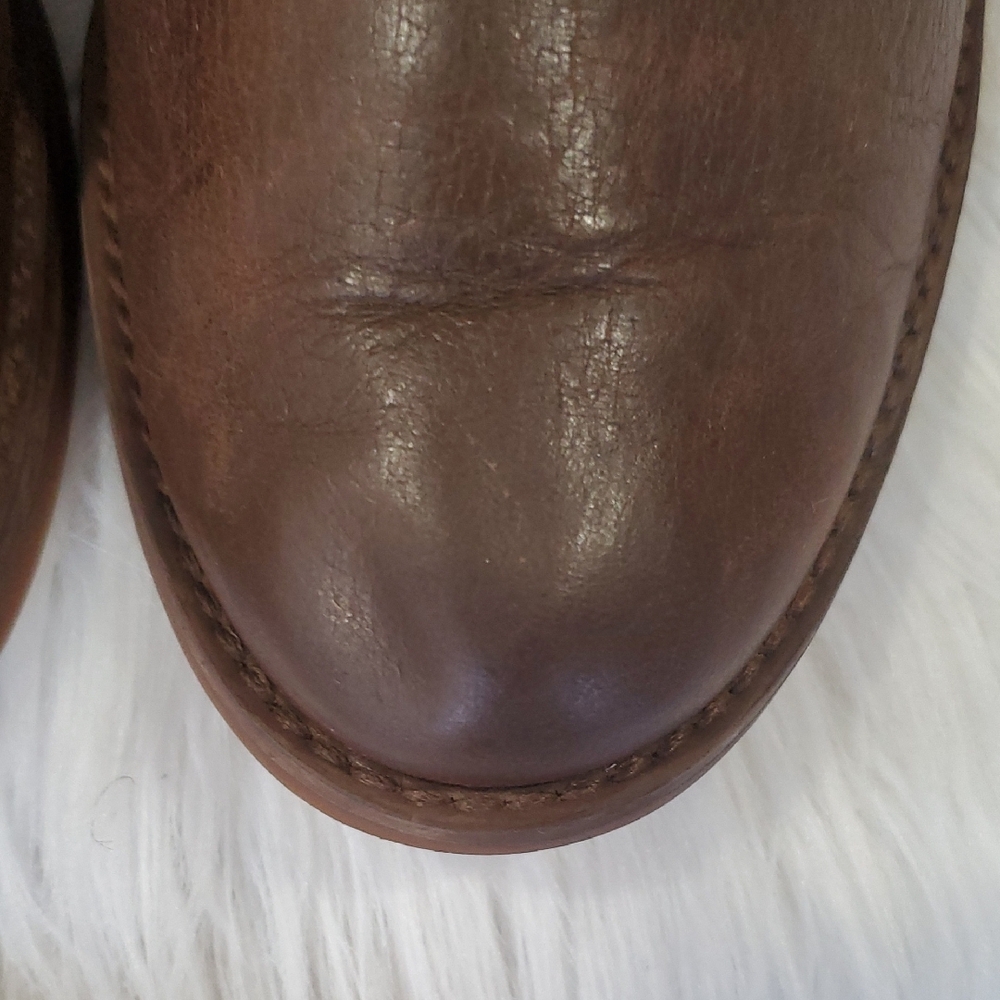 Timberland Savin Hill  Elegant Brown Chelsea Leather Ankle Booties Boots - Picture 14 of 15